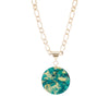 14K Gold Plated Bold Pendant Necklace - Available in More Colors