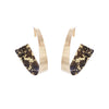 14K Gold Plated Mini Twisty Hoop Earrings - Available in more colors