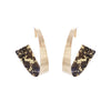 14K Gold Plated Mini Twisty Hoop Earrings - Available in more colors