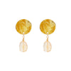 14k Gold Plated Mini Drop Earrings - Available in More Colors