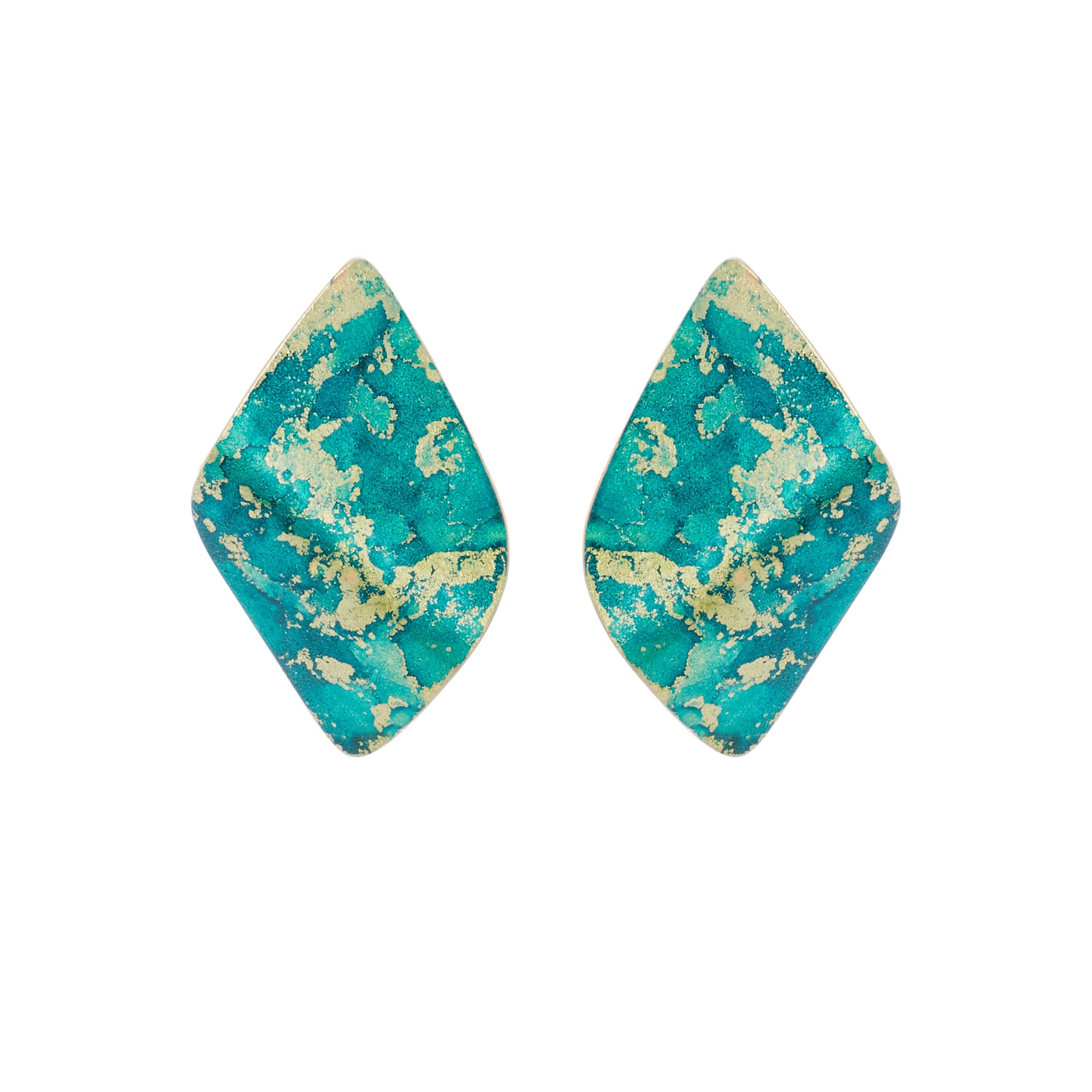 14K Gold Plated Mini Twist Earrings - Available in More Colors