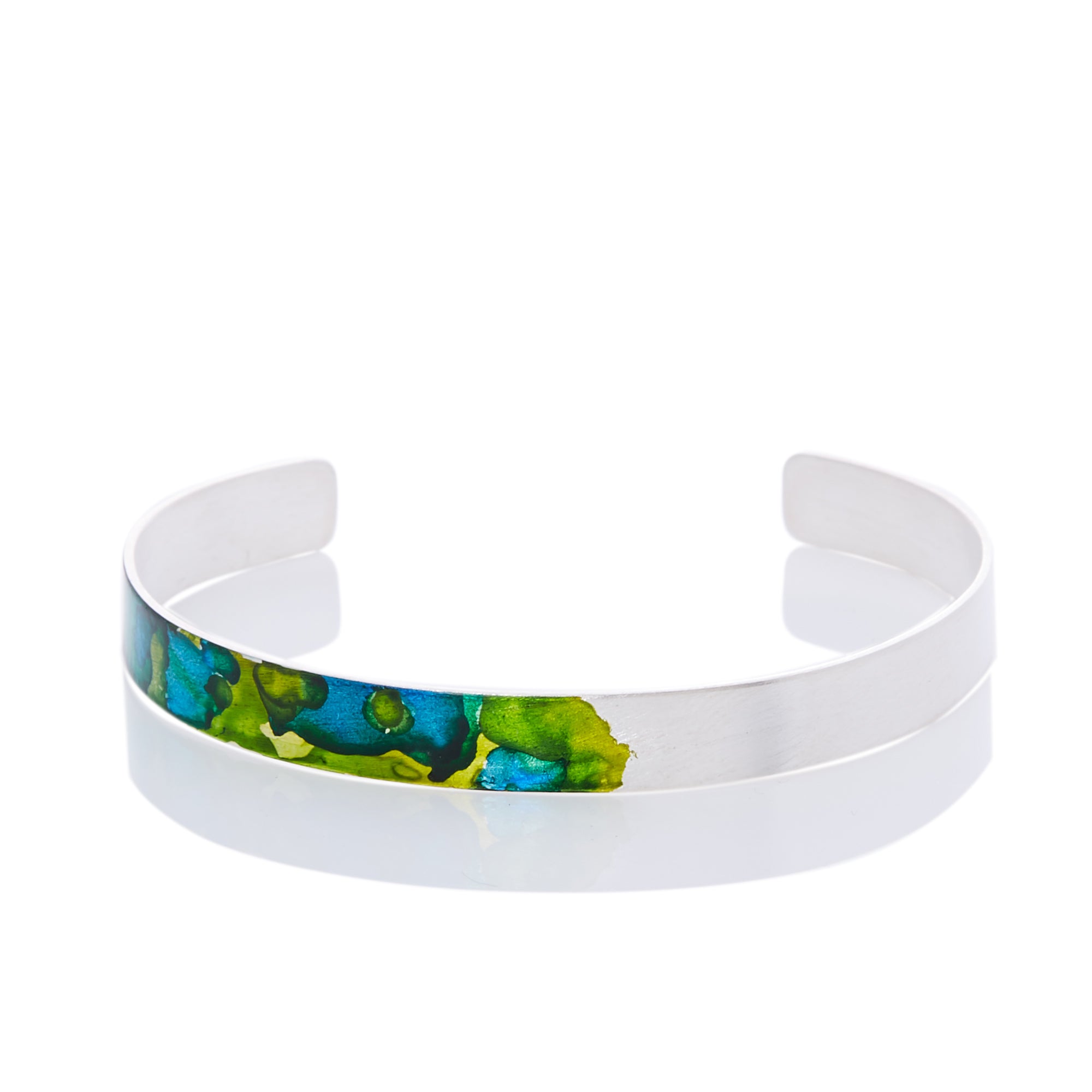 Sterling Silver Plated Petit Cuff - Available in More Colors
