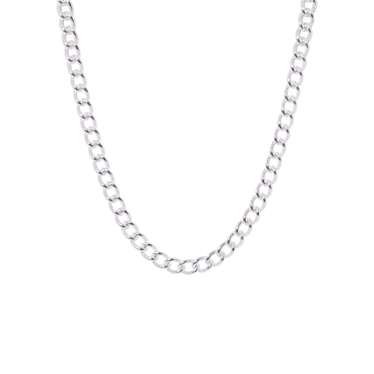 Tiny Curb Chain Choker Necklace