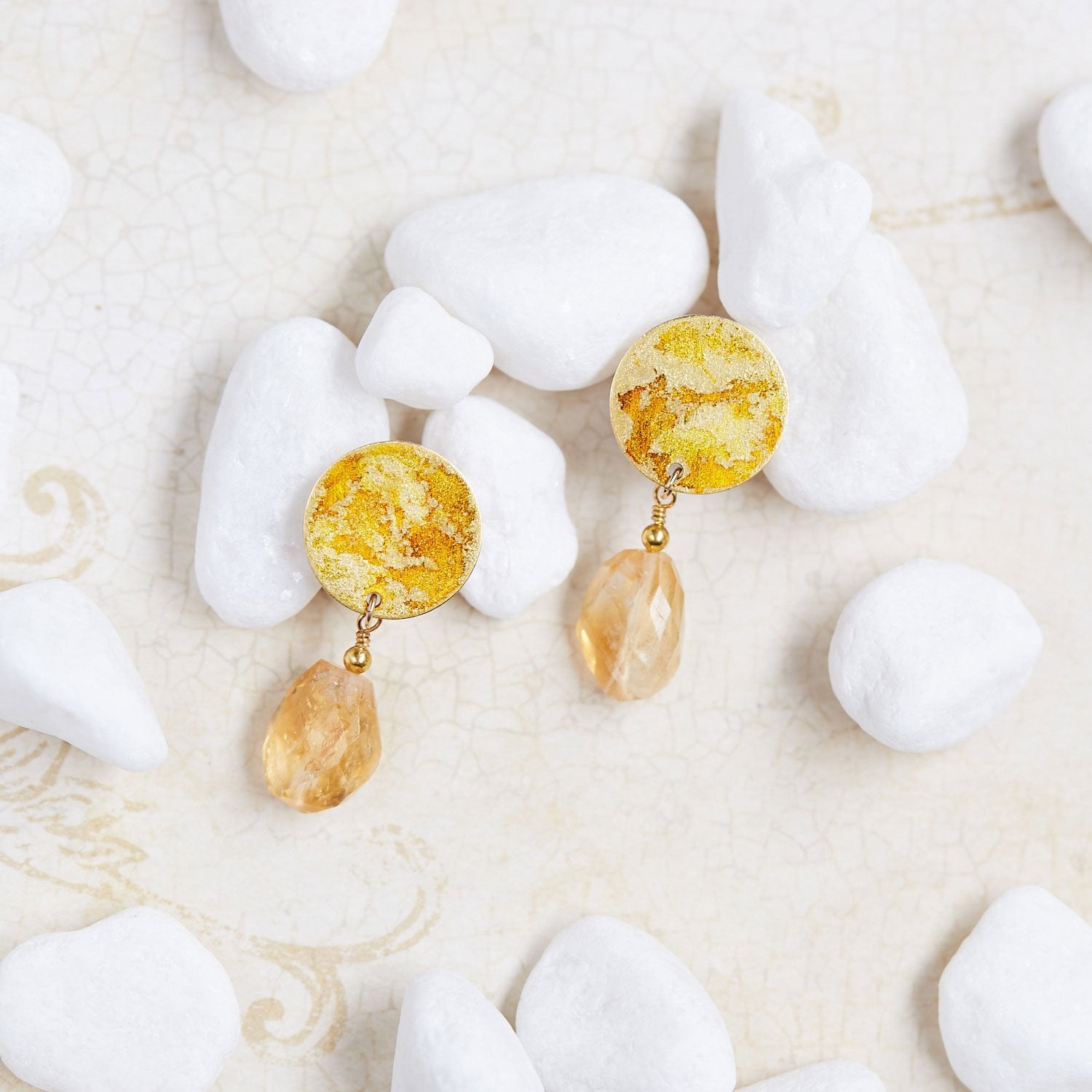 14k Gold Plated Mini Drop Earrings - Available in More Colors