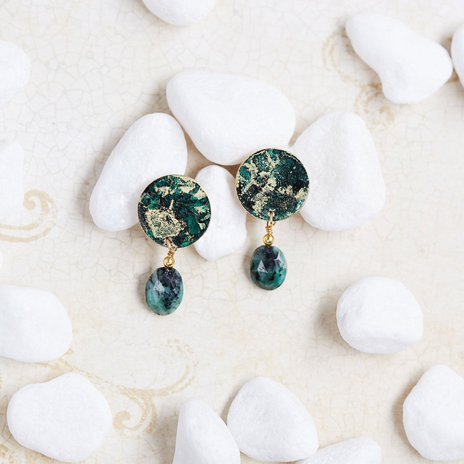 14k Gold Plated Mini Drop Earrings - Available in More Colors