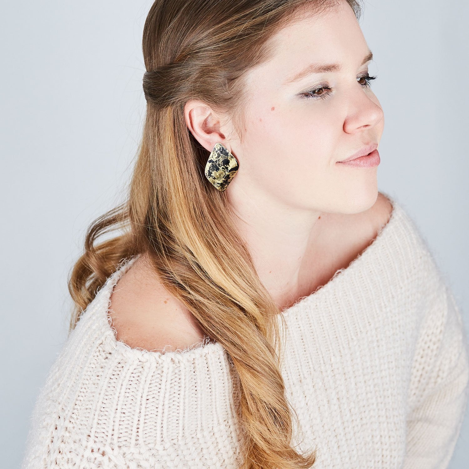 14K Gold Plated Mini Twist Earrings - Available in More Colors