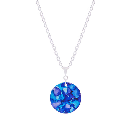 Silver Fine Pendant Necklace - Available in More Colors - Odell Design Studio