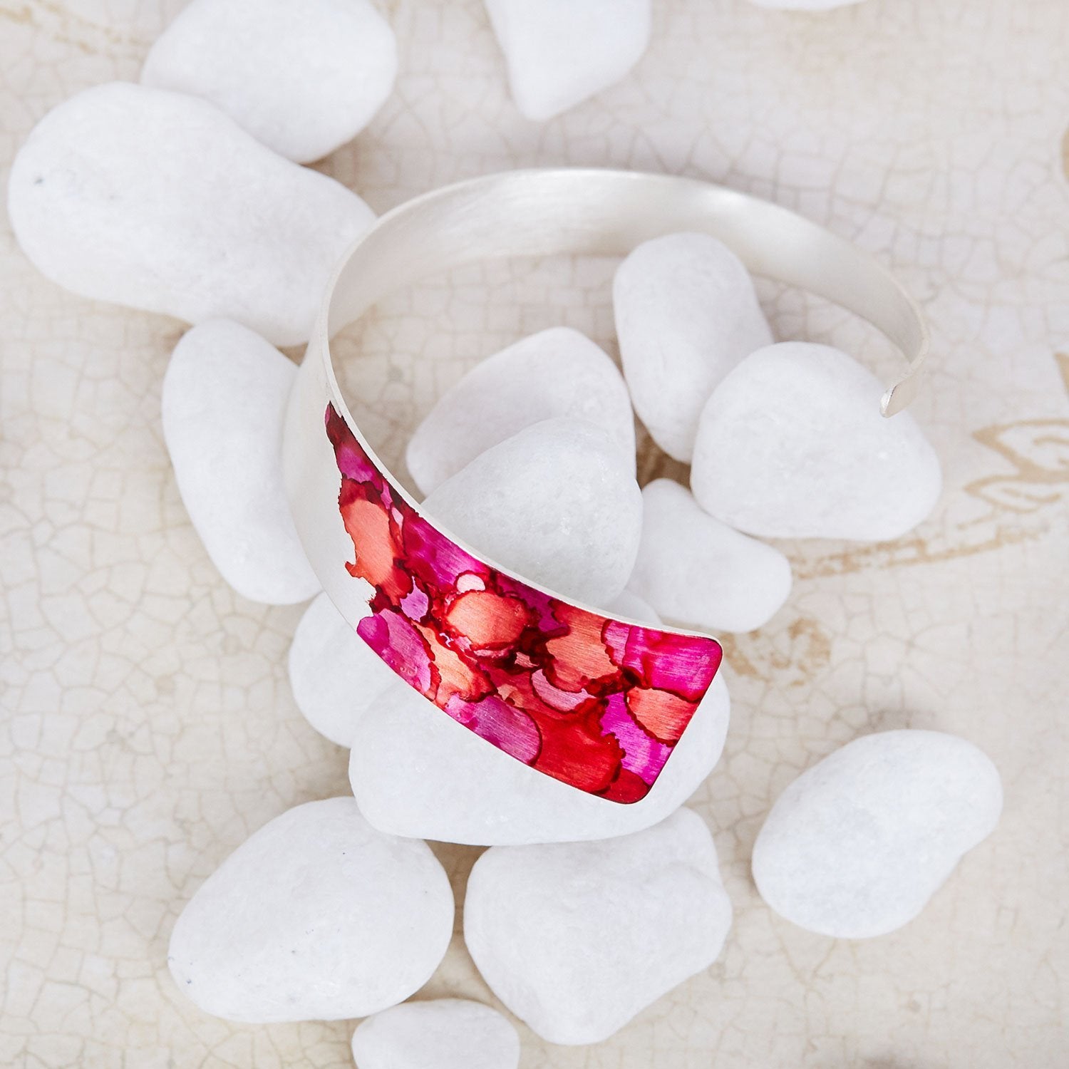 Silver Twisty Cuff - More Colors Available