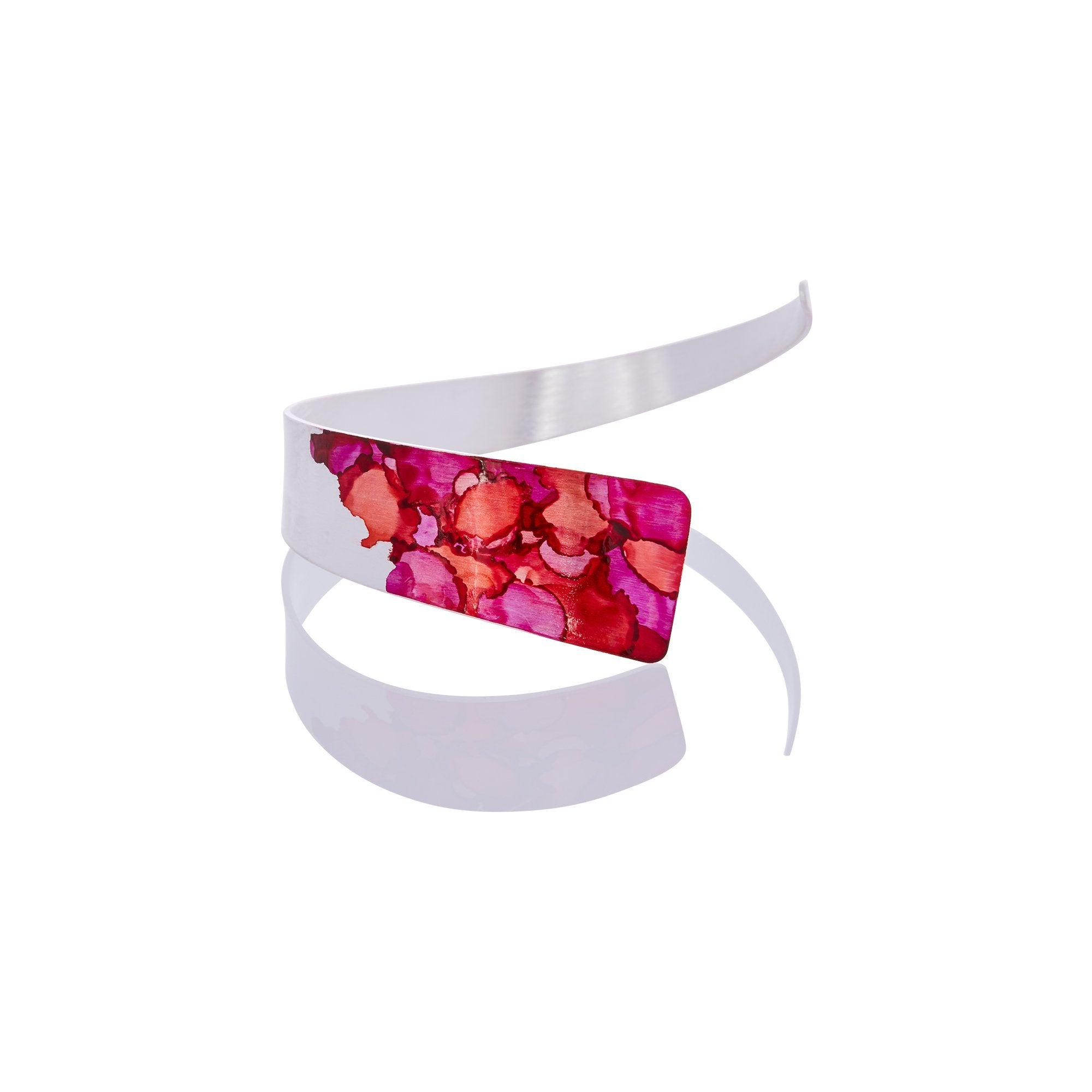 Silver Twisty Cuff - More Colors Available