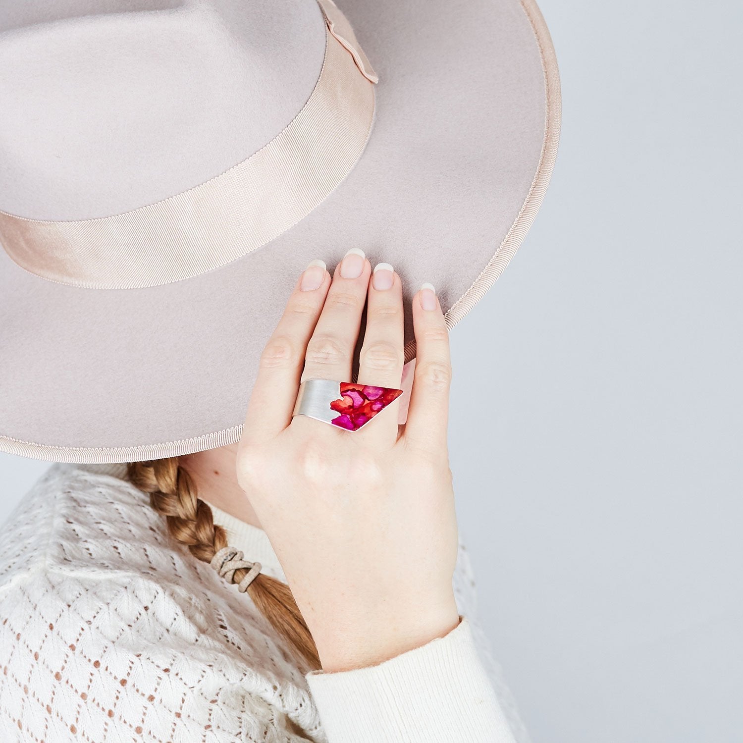 Silver Wrap Ring - Available in More Colors