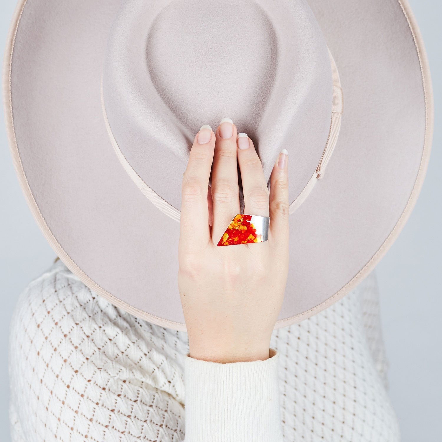 Silver Wrap Ring - Available in More Colors