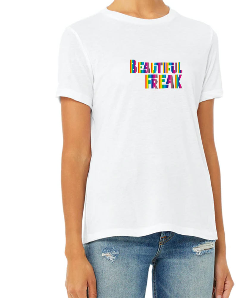 Beautiful Freak Jewel Neck T-Shirt - Available in More Colors