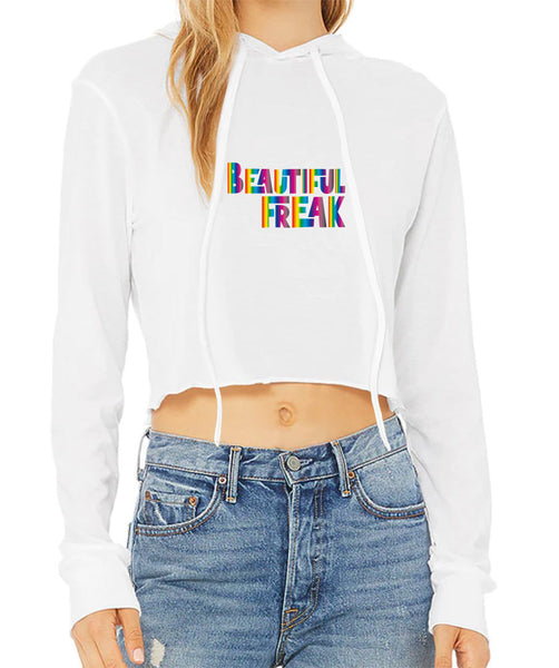 Girls hoodie crop online top