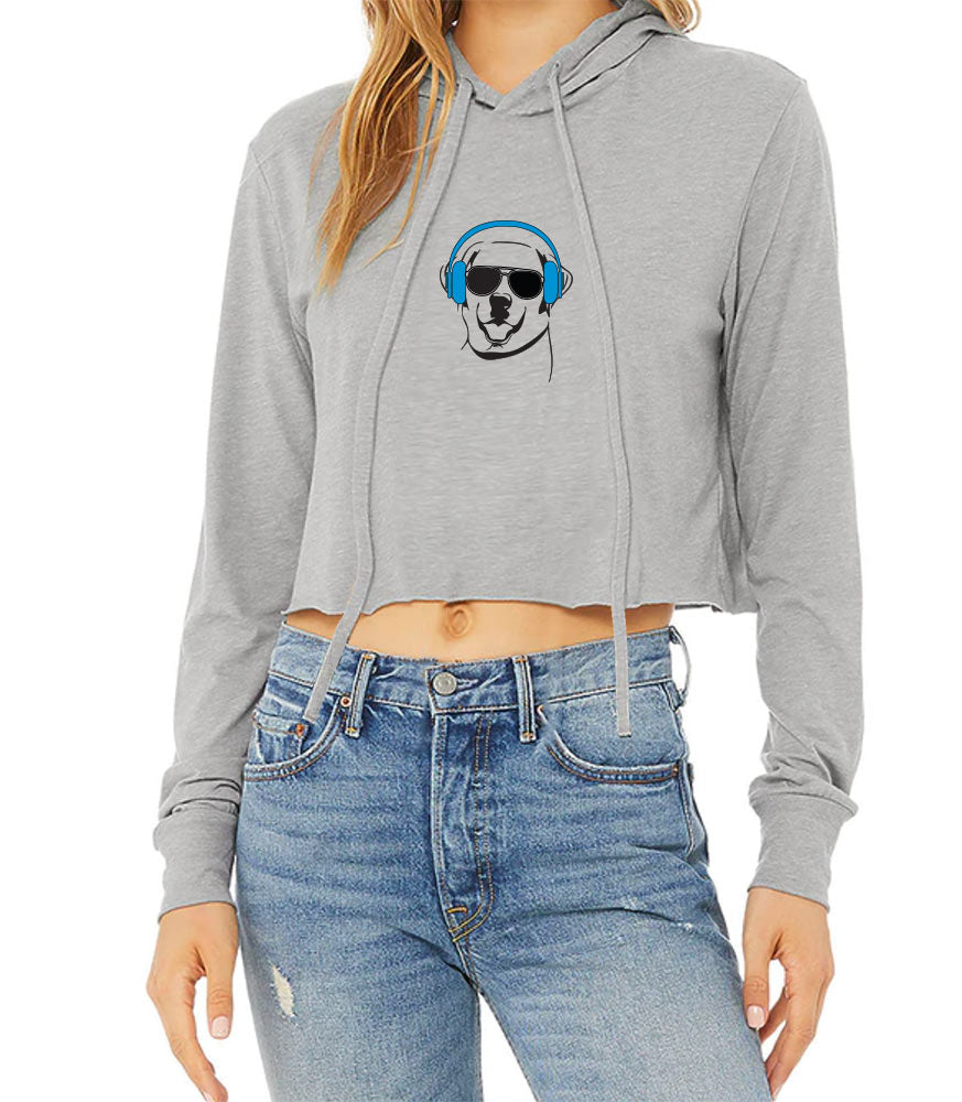 Labs Love Music Hoodie Crop Top- Available in More Colors