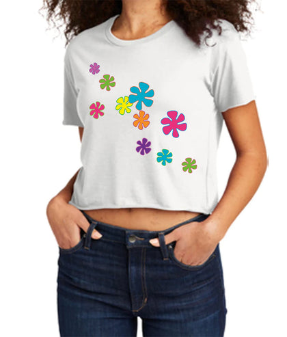 Flower Power Crop Top- Available in More Colors