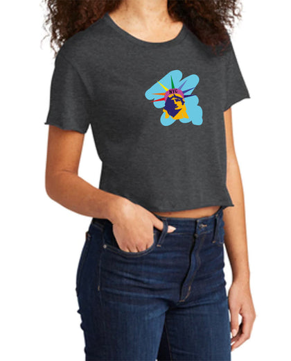 Lady Liberty Pride Crop Top - Available in More Colors