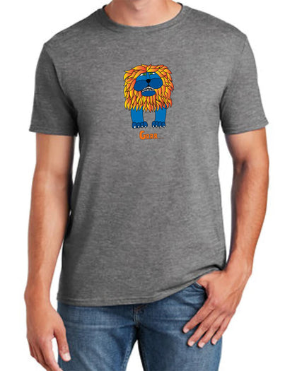 Lion Crew Neck Men's T-Shirt - Available in More Colors