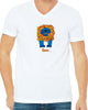 Lion V Neck Men's T-Shirt - Available in More Colors