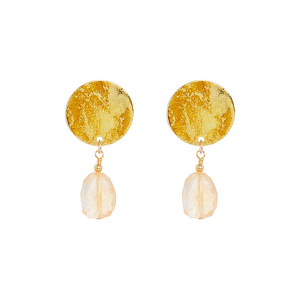 14k Gold Plated Mini Drop Earrings - Available in More Colors