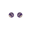 14K Gold Plated Dot Stud Earrings - Available in more colors
