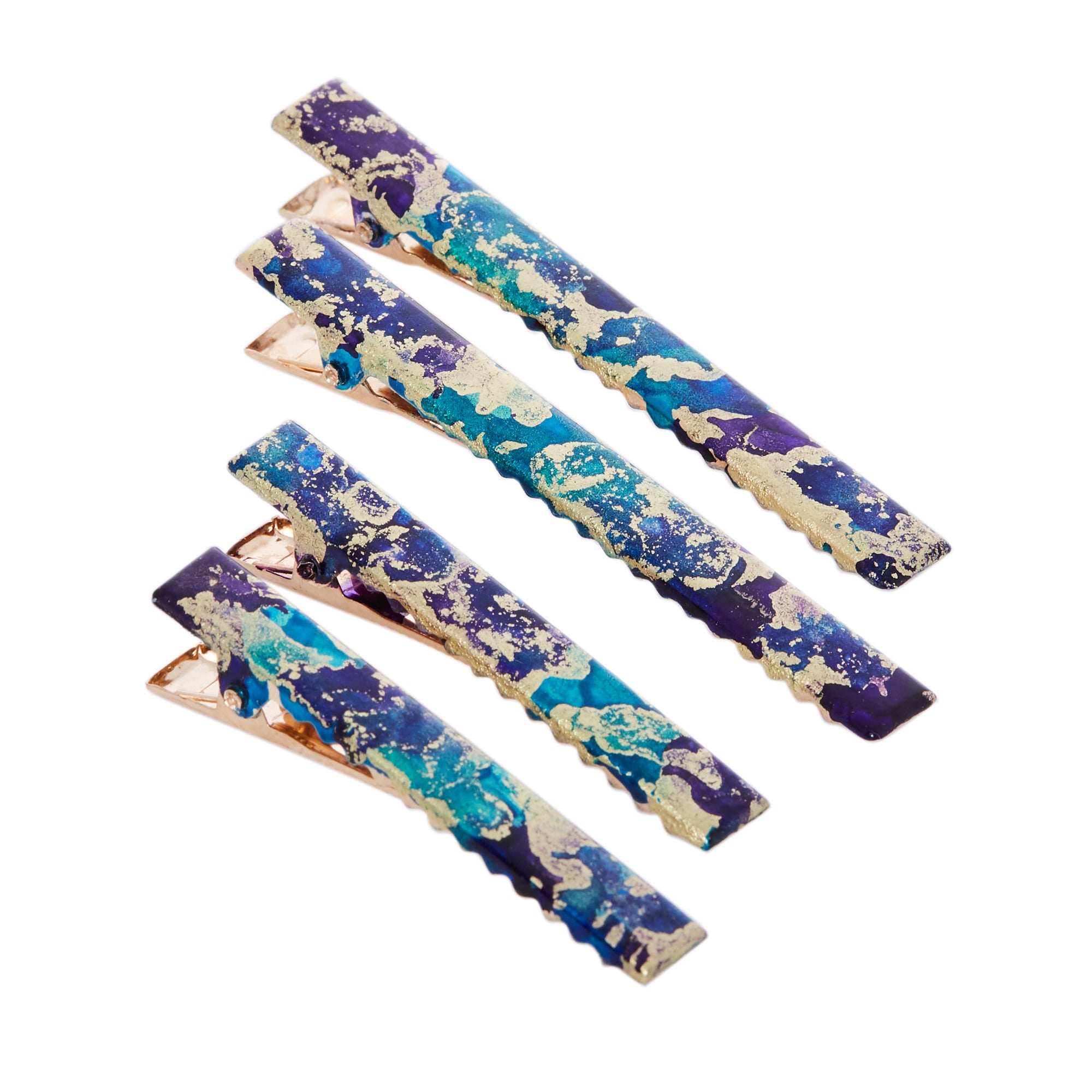 Twilight Gold Plated Hair Clips - 2 Sizes Available