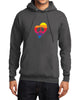 Rainbow Peace Heart UNISEX Hoodie - Available in More Colors