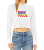 Freedom, Equality, Individuality, Pride Hoodie Crop Top- Available in More Colors