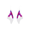 Sterling Silver Plated Mini Butterfly Earrings - Princess