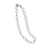 Sterling Silver Plated O Chain Anklet