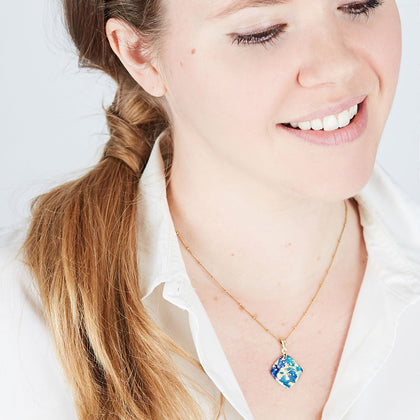Gold Mini Diamond Necklace - Available in More Colors - Odell Design Studio