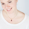 14K Gold Plated Petit Heart Necklace - Available in more colors