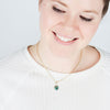 14K Gold Plated Petit Pendant Necklace - Available in More Colors