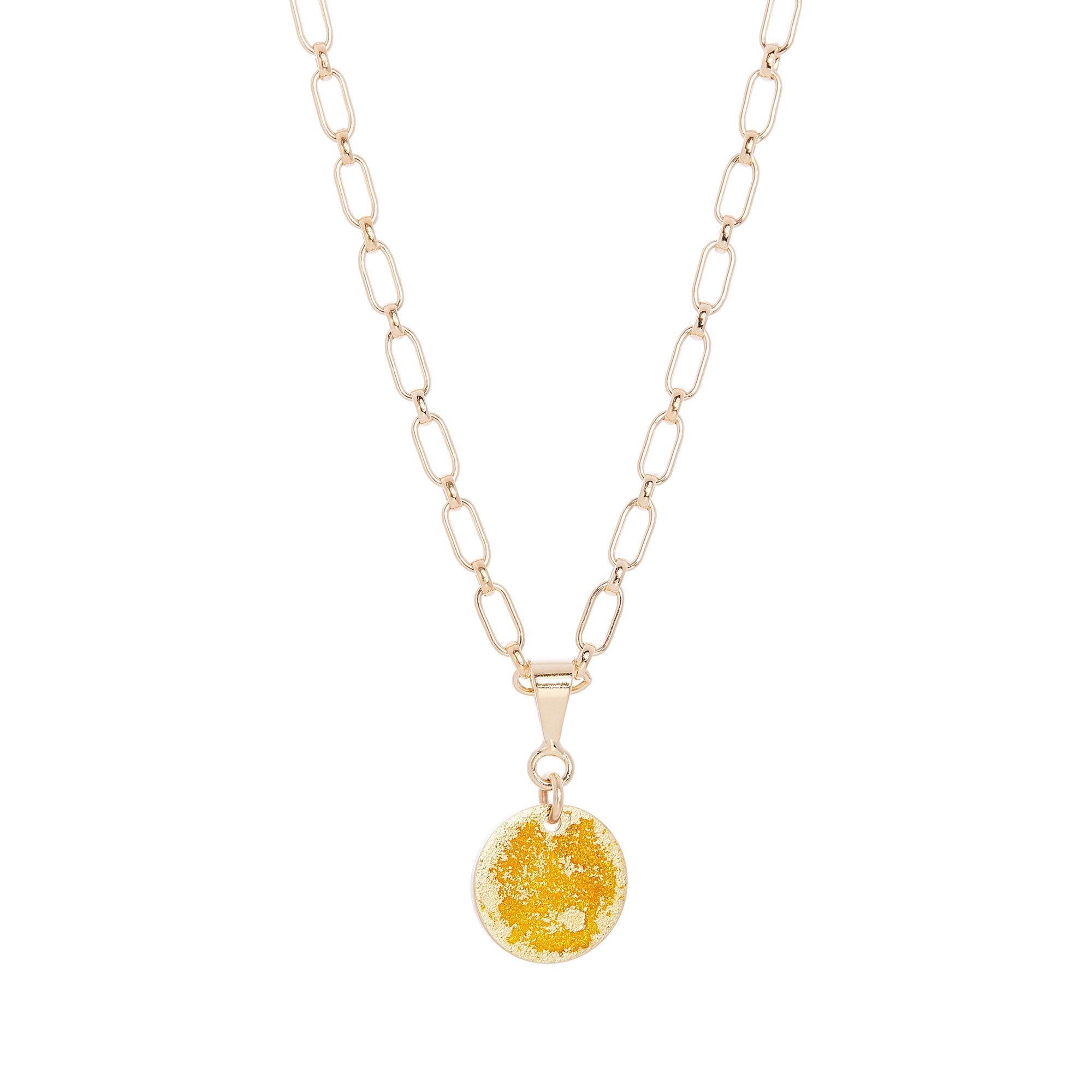 14K Gold Plated Petit Pendant Necklace - Available in More Colors