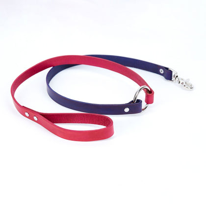 Large Leather Dog Leash - Available in More Colors - Odell Design Studio