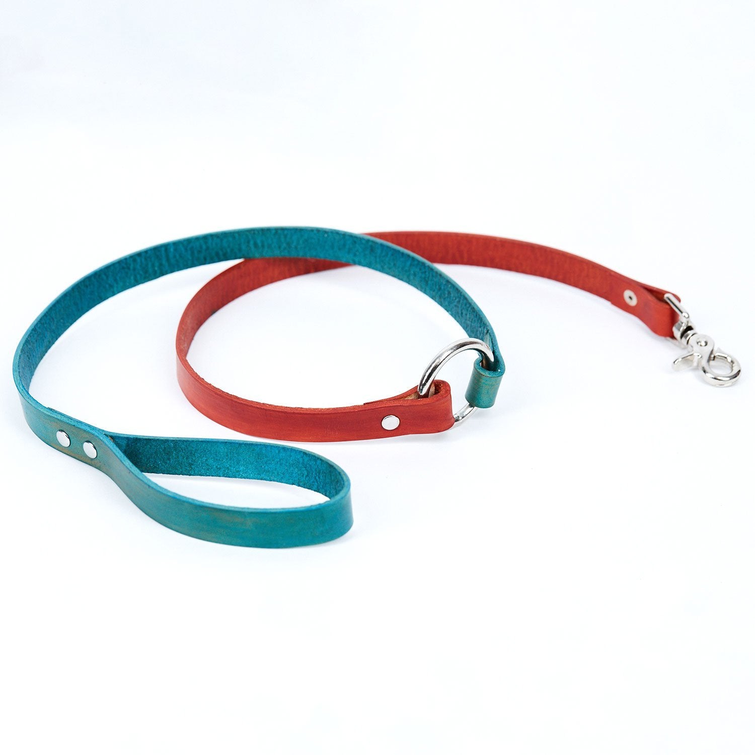 Large Leather Dog Leash - Available in More Colors