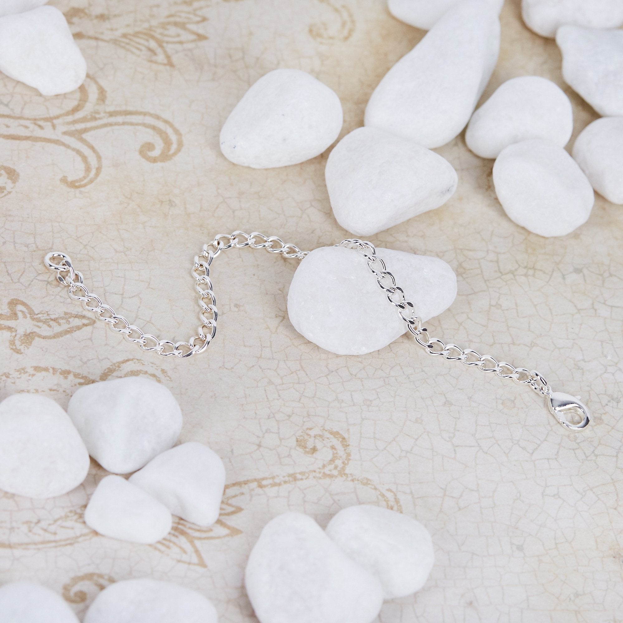 Silver Fine Flat Cable Chain Bracelet - Odell Design Studio