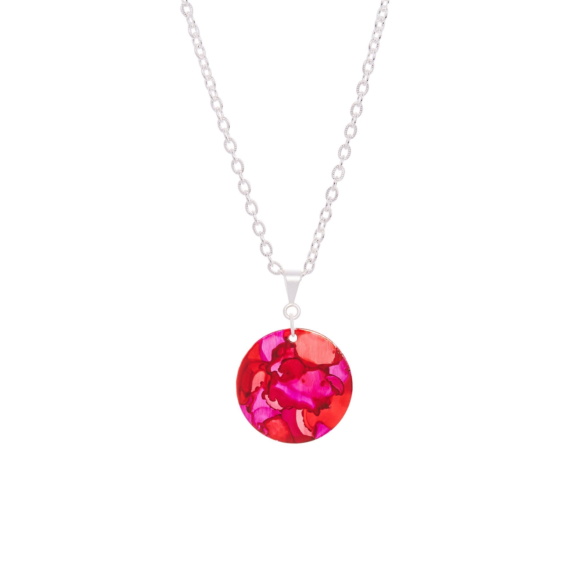 Silver Fine Pendant Necklace - Available in More Colors - Odell Design Studio
