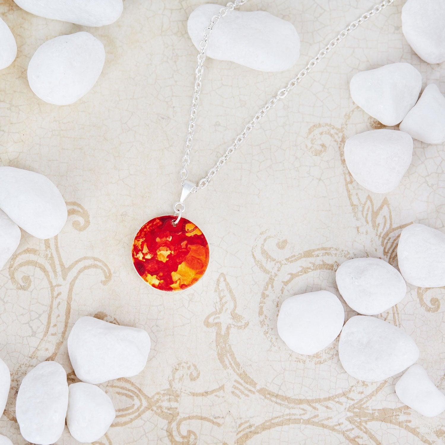 Silver Fine Pendant Necklace - Available in More Colors - Odell Design Studio
