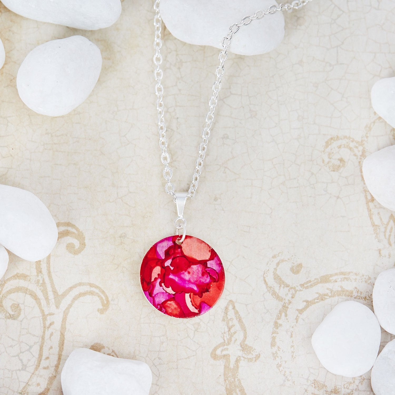 Silver Fine Pendant Necklace - Available in More Colors - Odell Design Studio