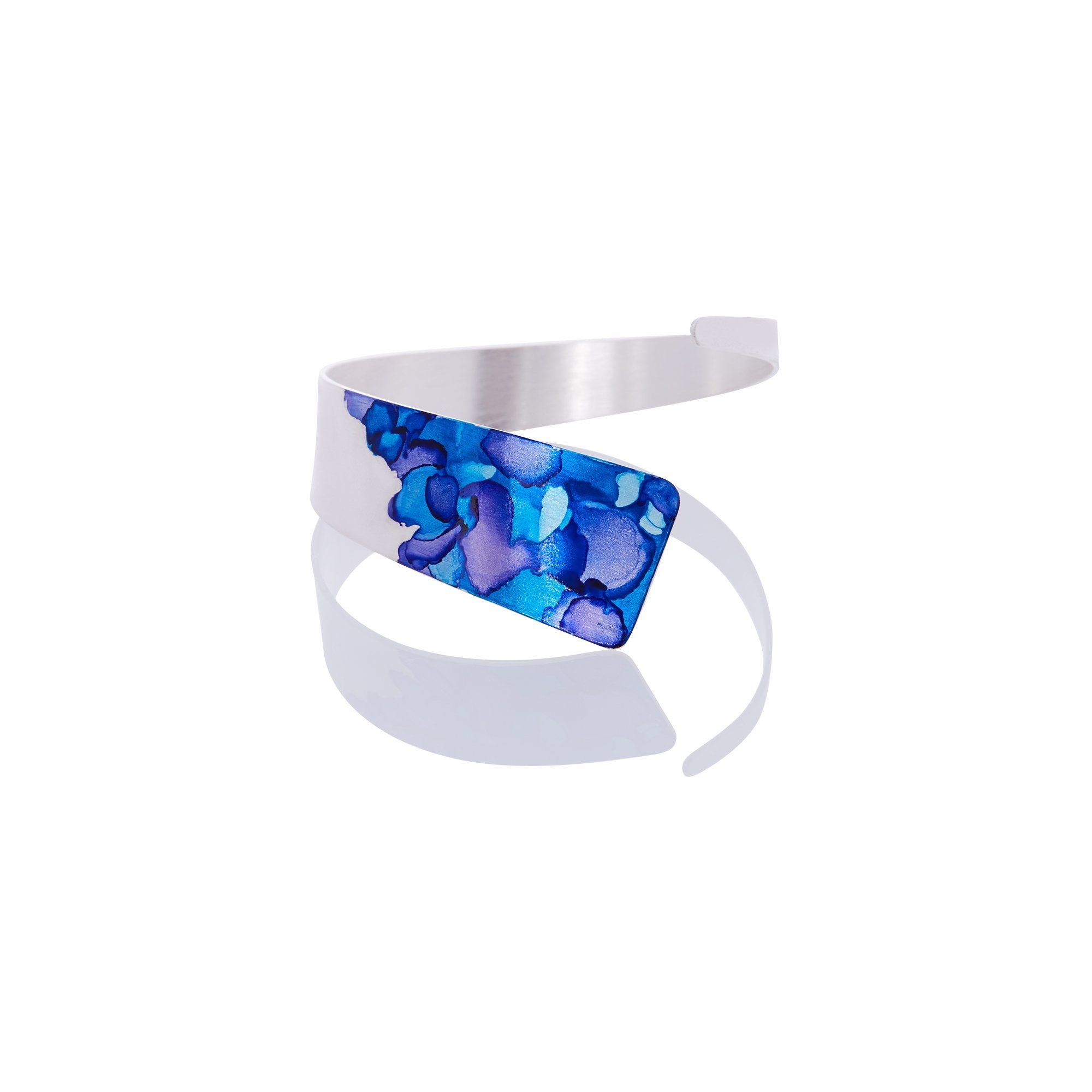 Silver Twisty Cuff - More Colors Available - Odell Design Studio