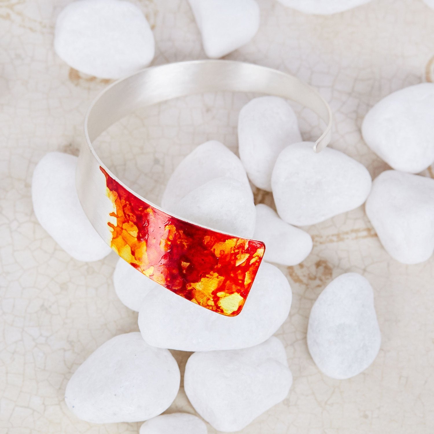 Silver Twisty Cuff - More Colors Available - Odell Design Studio